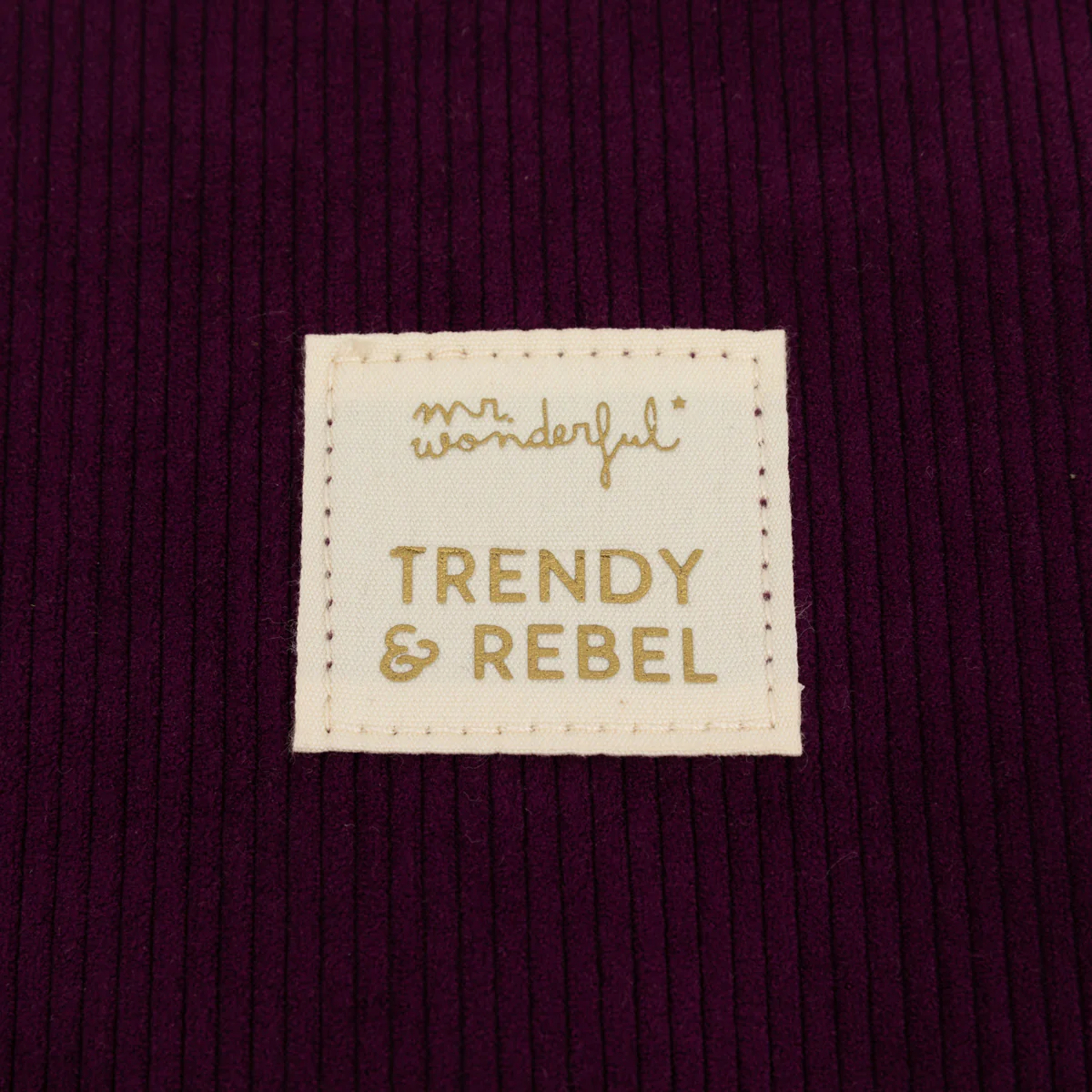 Wristlet corduroy purple - Trendy & rebel. - Image 2