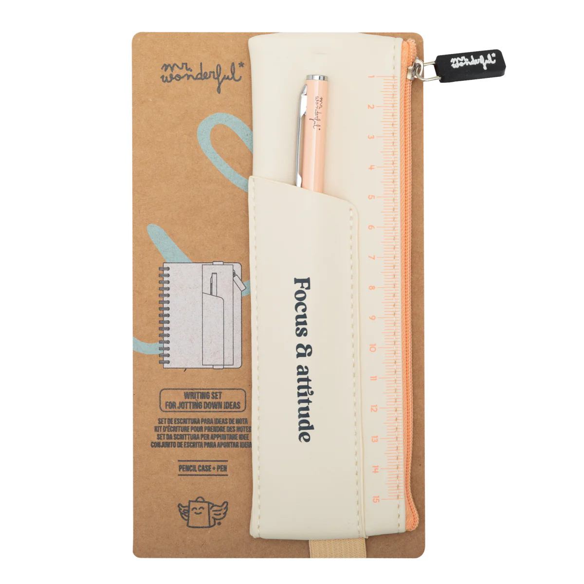Set de escritura beige - Focus & attitude - Image 5