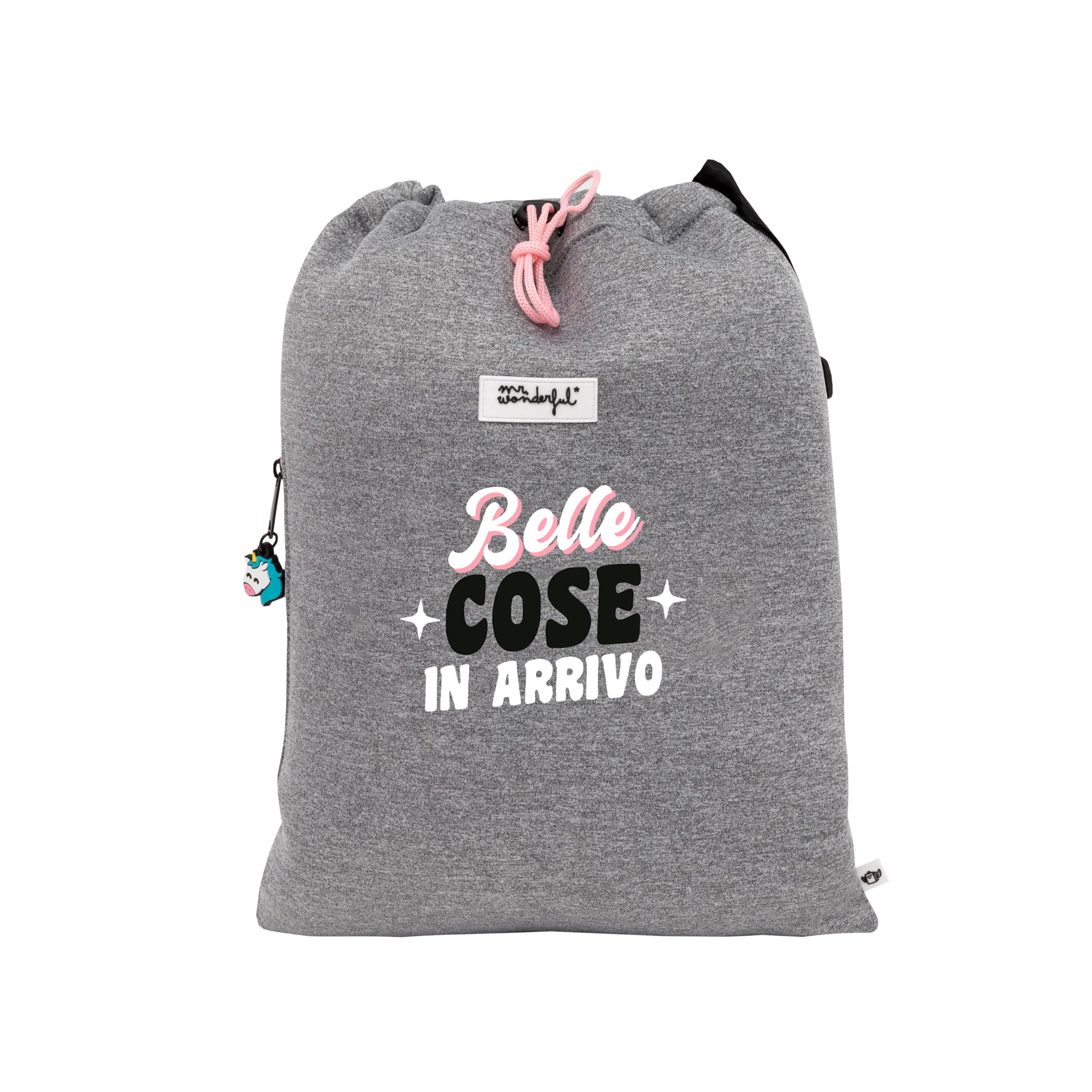 Zaino sacca Wonder Unicorno - Tante belle cose in arrivo - Image 2