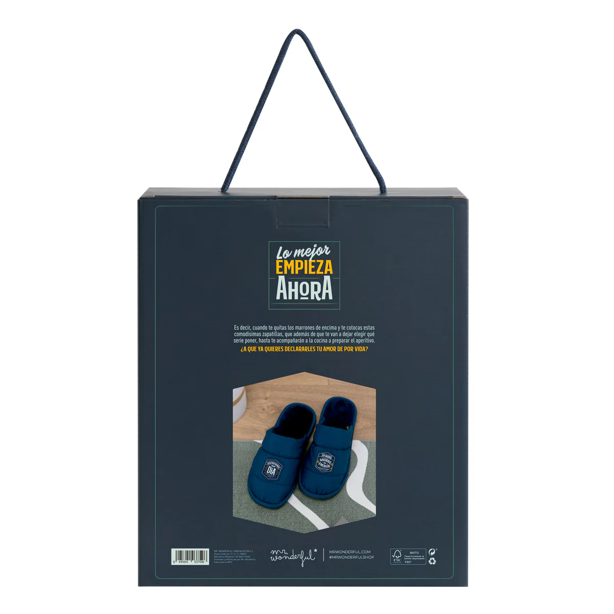 Zapatillas de casa T 44-46 - Disfrutando del día en modo “ahorro de energía” - Image 3