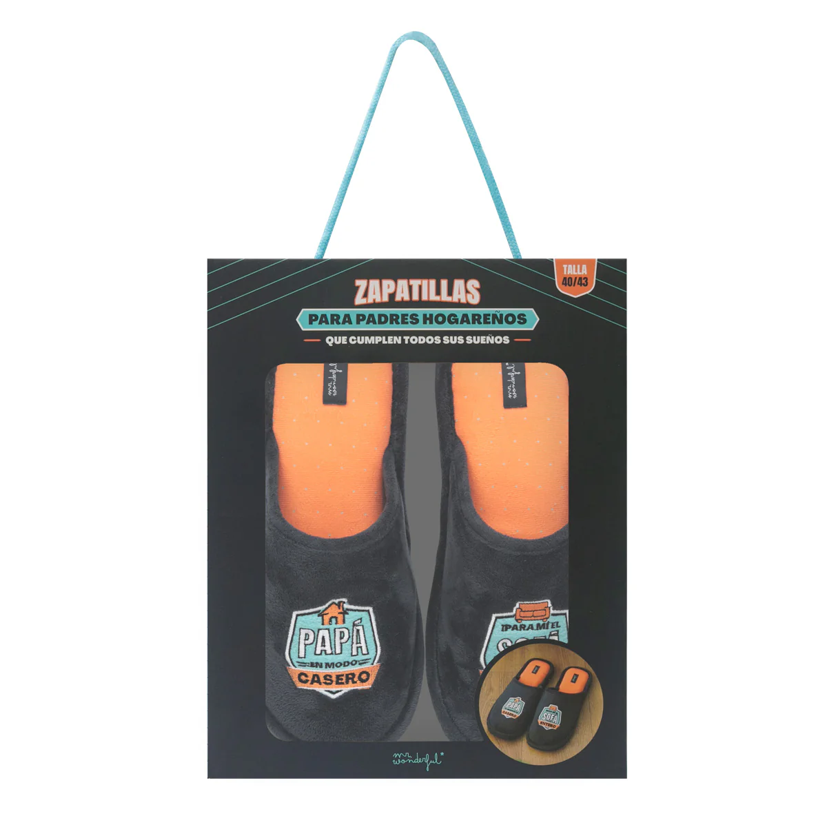 Zapatillas Talla 40-43 - Papá en modo casero. ¡Para mí el sofá entero! - Image 4
